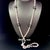 White Akoya Tahitian Pearl Diamond Sapphire Necklace 14k Gold Certified For Sale - Image 8 of 16