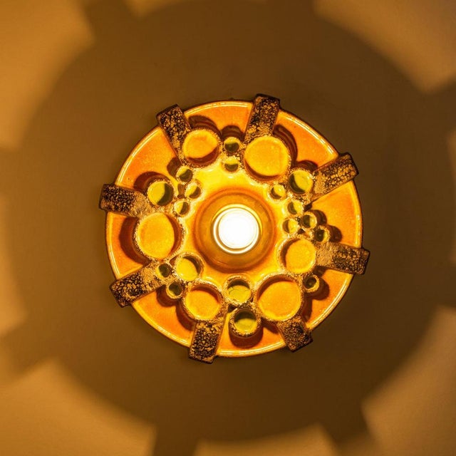 Danish Ceramic Wall Light, 1970 For Sale - Image 12 of 18