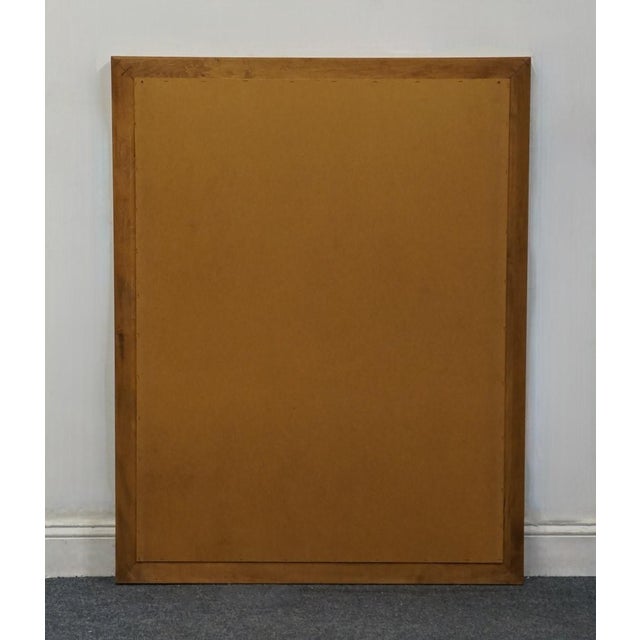 Late 20th Century Sumter Cabinet Solid Hard Rock Maple Rustic Early American 37" Dresser / Wall Mirror For Sale - Image 5 of 5