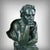 Chiparus, Sculpture The Thinker, 1890s, Bronze, in Very Good conditions. Designed 1890 to 1919