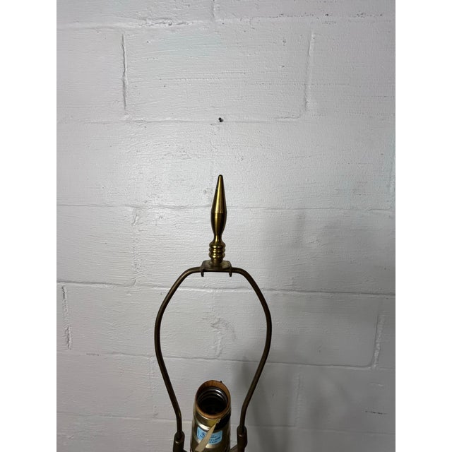 1980s Post-Modern Iron Floor Lamp Palm Design For Sale - Image 11 of 12