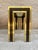 Late 20th Century Gilt Metal and Wood Console Table with Glass Top For Sale - Image 4 of 18