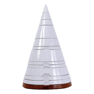 Ceramic Pyramid Table Service by Pierre Cardin, 1969 For Sale