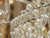 Metal Empire Style Crystal Chandelier For Sale - Image 7 of 8