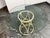 McGuire McGuire Furniture Round Rattan Glass Dining Table, Vintage For Sale - Image 4 of 12