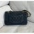 French 1990s Chanel Vintage Black Denim Flap Bag For Sale - Image 3 of 10