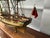 Alan Burghart Scale Model of HMS Rose 1757 Wooden Ship Display Case Handmade For Sale - Image 14 of 17