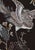 Black W36'* H100"/Panel, Antique-Style Coromandel Black Chinoiserie Wallpaper For Sale - Image 8 of 10