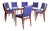 Danish Modern Contoured Teak Dining Chairs - Set of 8 For Sale