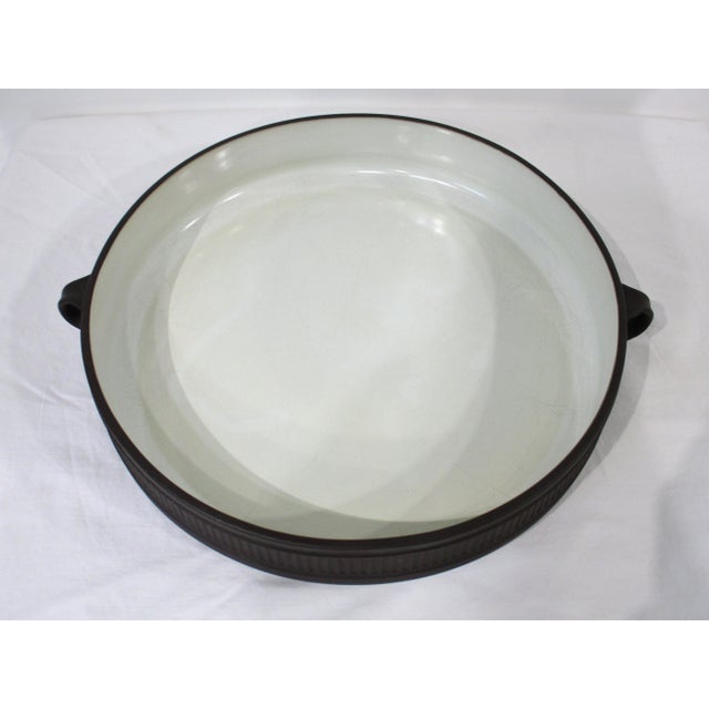 Mid-Century Modern Dansk Flamestone Paella Casserole Baking Serving Dish by Jens Quistgaard Denmark For Sale - Image 3 of 11