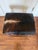 Theodore Alexander Faux Hide and Antler Ottoman For Sale - Image 4 of 9