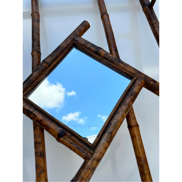 Wood 1930s Bamboo Hall Tree For Sale - Image 7 of 8