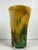Glass Large French School Glass Vase, 1950s For Sale - Image 7 of 8