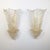 Large Gold Leaf and Murano Glass Wall Lights from Barovier & Toso, 1980s, Set of 2 For Sale - Image 9 of 17
