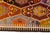 Mid 20th Century Handwoven Large Diamond Medallion Tribal Rug For Sale - Image 10 of 10