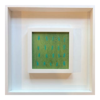 Sarah Trundle, Contemporary Abstract Framed Painting, "April Showers" For Sale