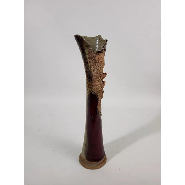Soliflore Vase from Didier Potelune, La Borne, 1990s For Sale - Image 3 of 8