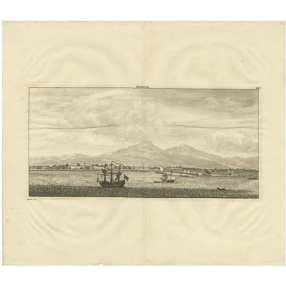 De Bruyn, Batavia, 1714, Print For Sale