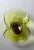 Vintage Murano Sommerso Apple Green and Brown Glass Bowl with Organic Sculptural Form, 1970 For Sale - Image 12 of 16