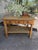Danish Oak Side Table With Storage Drawers For Sale In Austin - Image 6 of 7