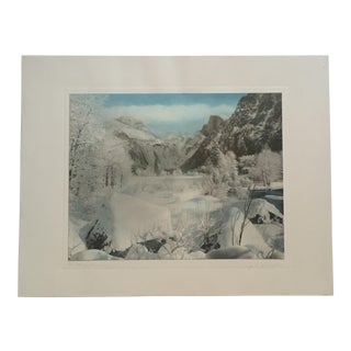 Vintage 40's Hand-Tinted Photograph Signed J M Garrison For Sale
