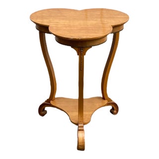 1900s Antique French Ornolu Accent Table For Sale