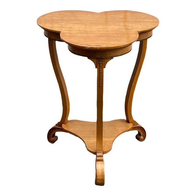 1900s Antique French Ornolu Accent Table For Sale