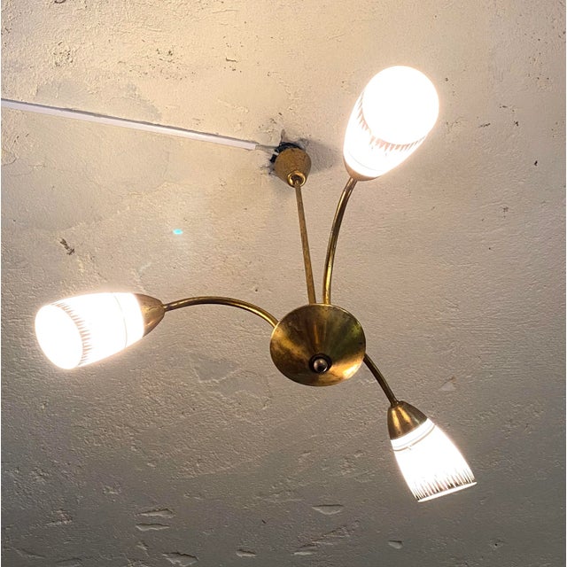 Mid-Century Ceiling Lamp For Sale - Image 4 of 18