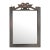 Vintage Indian Carved Teakwood Mirror For Sale