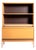 Scandinavian Oak Bookcase with Shutter, 1960s For Sale