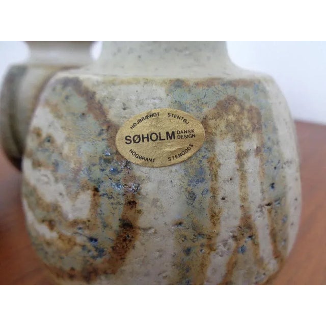 Danish Studio Ceramic Vases by Noomi Backhausen for Soholm Stentoj, 1970s, Set of 3 For Sale - Image 6 of 10