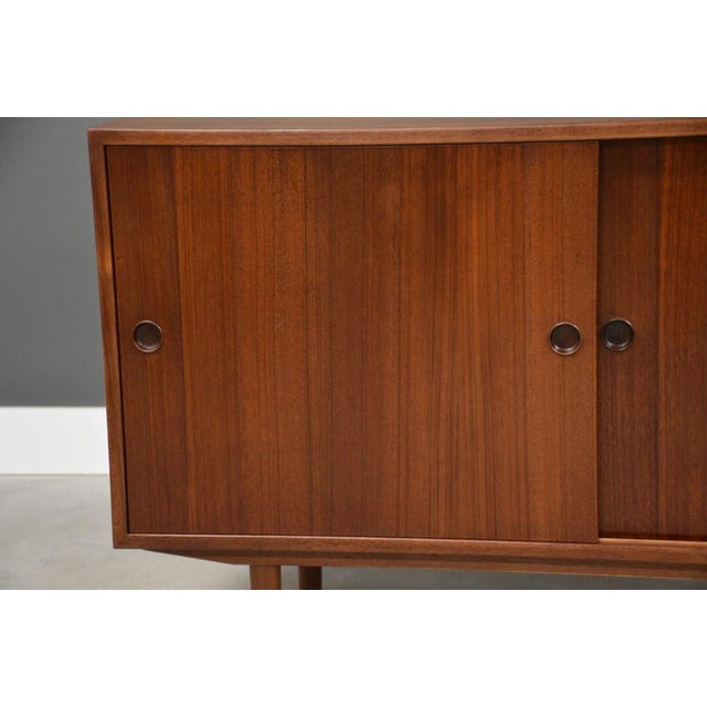 Refinished Borge Mogensen 53” Teak Credenza For Sale - Image 9 of 12