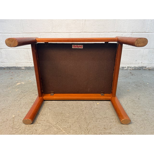 Mid-Century Lounge Chair and Matching Ottoman by Dyrlund For Sale - Image 18 of 18