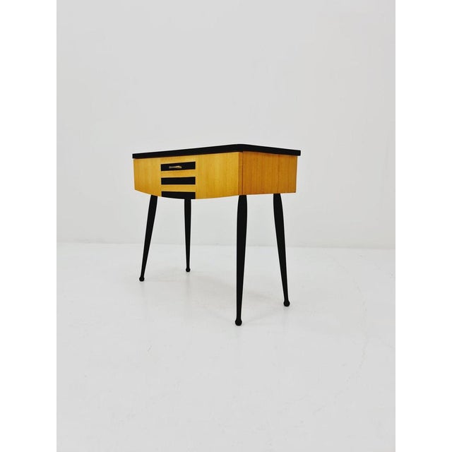Mid-Century German Side Table, 1950s For Sale - Image 9 of 10