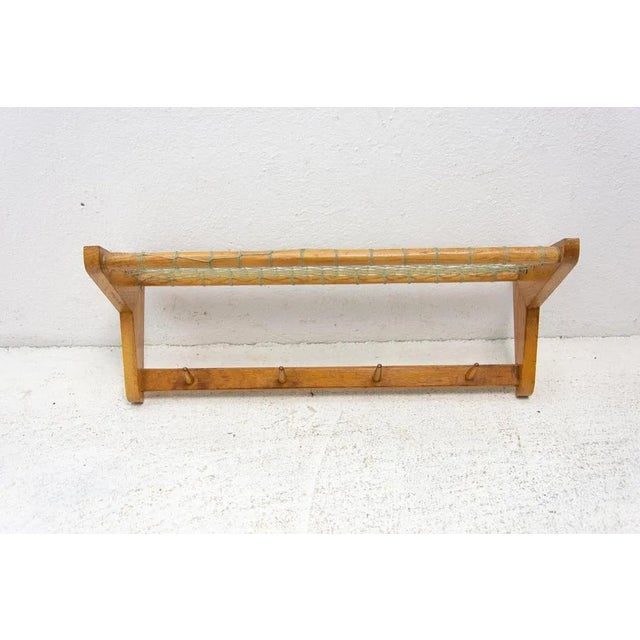 Mid-Century Czechoslovakian Wall Shelf from Jizba, 1960s For Sale - Image 10 of 13