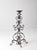 Black Vintage Scrollwork Iron Candle Stand For Sale - Image 8 of 17