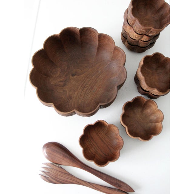 Mid 20th Century Mid Century Serving Bowl Set For Sale - Image 5 of 12