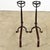 18th Century French 18th Century Forged Iron Andirons For Sale - Image 5 of 8