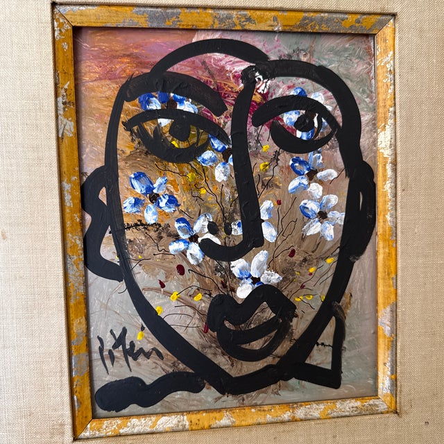 1960s Peter Keil Original Oil Painting on Canvas, Framed For Sale In Atlanta - Image 6 of 9