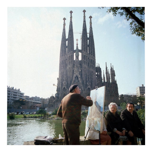 A Quiet Moment at the Sagrada Família, Barcelona, ​​Photograph For Sale