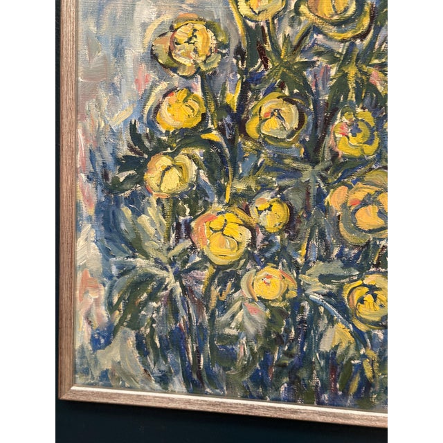 S. Koskinen, Flower, 1978, Oil on Canvas, Framed For Sale - Image 17 of 18