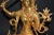 Gold Gilt Bronze Tibetan Buddha Manjushree 13" For Sale - Image 8 of 13