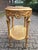 1970s French Louis XVI Gilt Beech Side Table with Pink Marble Top Introduce refined Parisian elegance into your interior...