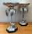 Vintage Engraves PalmTree Epergenes - A Pair For Sale - Image 11 of 12