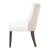 Contemporary Duet Dining Chair, Burnt Brown Ash - a Pair For Sale - Image 4 of 9