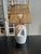 Vintage Openwork Ceramic Table Lamp, 1970s For Sale - Image 6 of 10