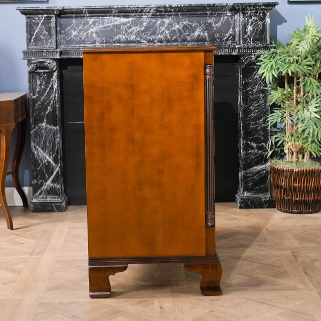 Niagara Furniture Burled Chest For Sale - Image 6 of 11