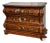 Ethan Allen Bombe Chest Tuscany Painted 3 Drawer Commode French Country Dresser For Sale