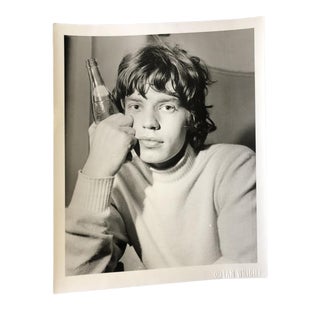 1960s Ian Wright Photograph of Mick Jagger For Sale