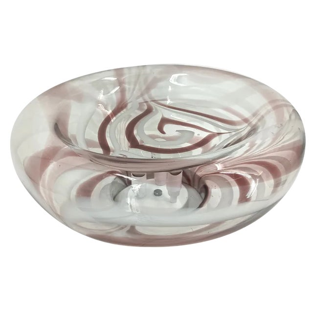 Vintage Murano Glass Table Lamp, 1970s For Sale